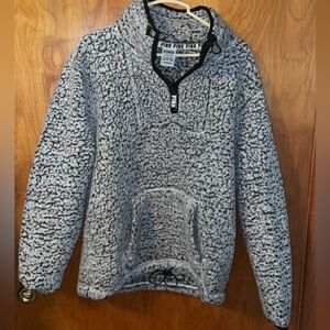 VS PINK Sherpa quarter zip